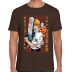 Playera Chainsaw Man Algodón Premium #505