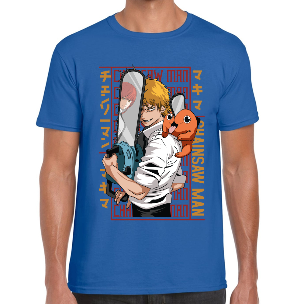 Playera Chainsaw Man Algodón Premium #505