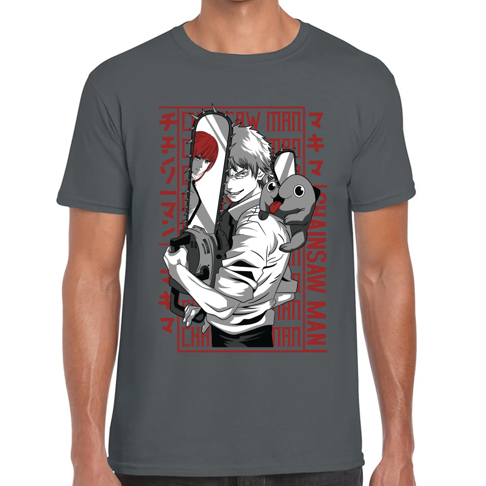 Playera Chainsaw Man Premium #506