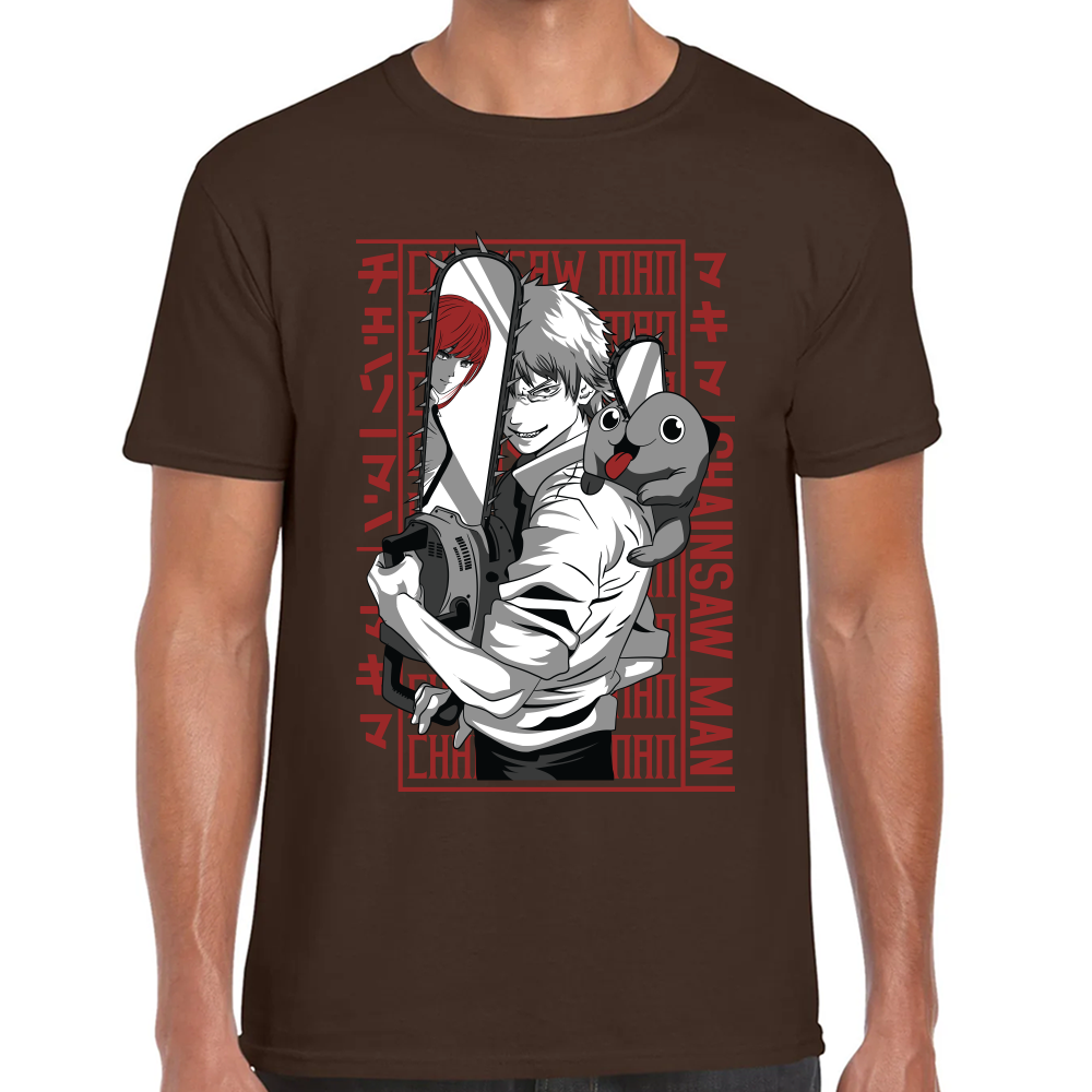 Playera Chainsaw Man Premium #506