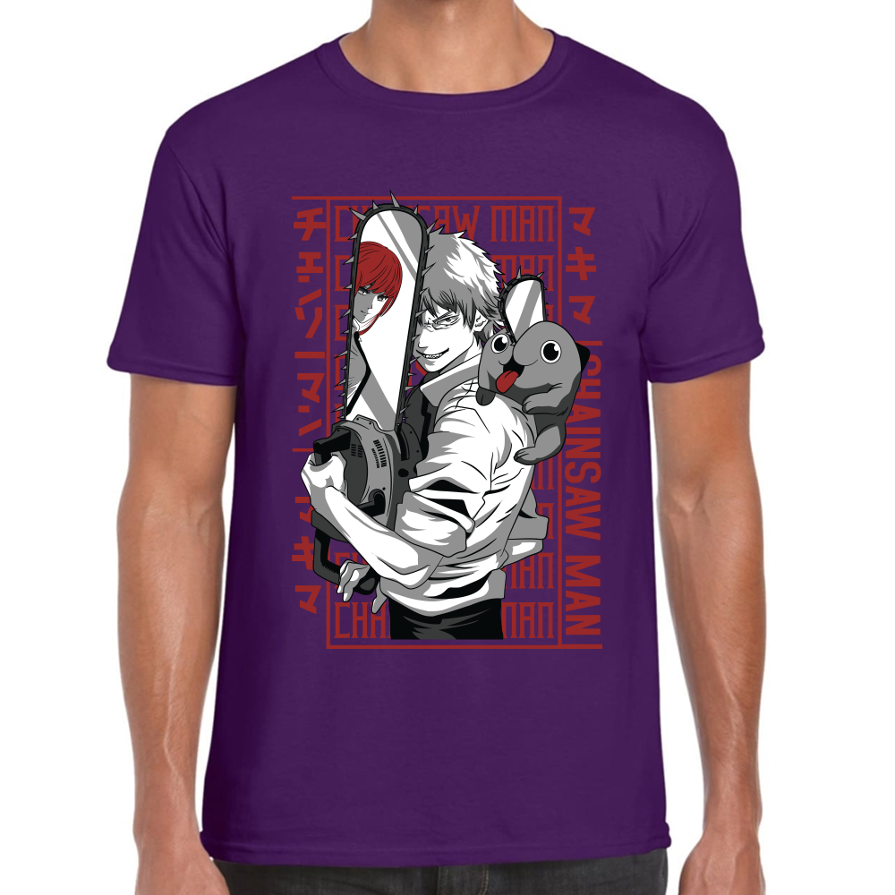 Playera Chainsaw Man Premium #506