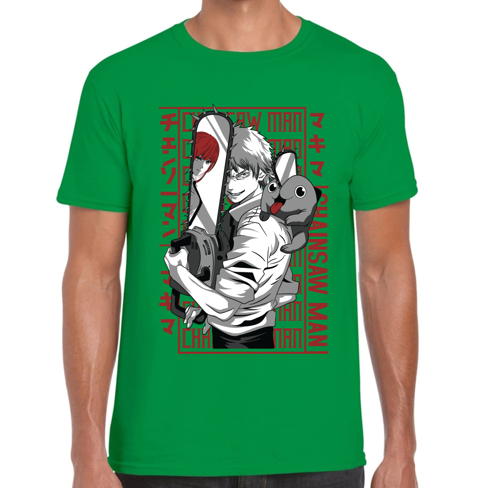 Playera Chainsaw Man Premium #506
