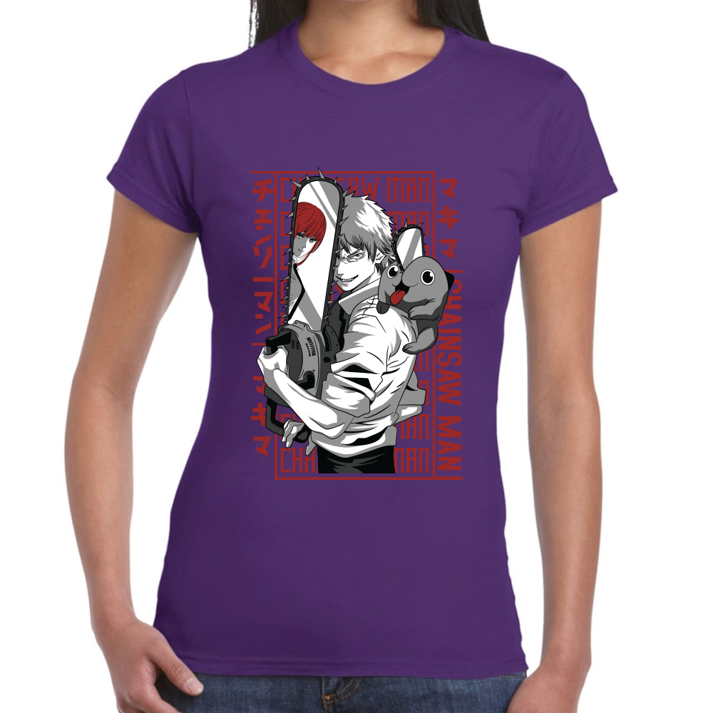 Playera Chainsaw Man Premium #506