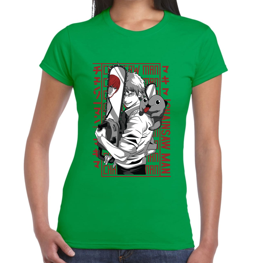 Playera Chainsaw Man Premium #506