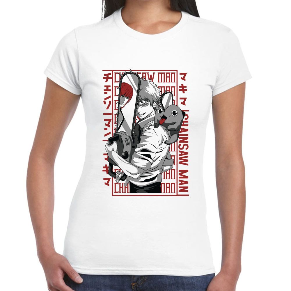 Playera Chainsaw Man Premium #506