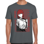 Playera Makima Chainsaw Man Algodón Premium #507