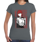Playera Makima Chainsaw Man Algodón Premium #507