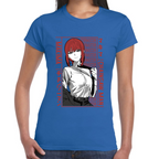 Playera Makima Chainsaw Man Algodón Premium #507