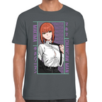 Playera Makima Chainsaw Man Algodón Premium #508