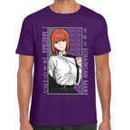 Playera Makima Chainsaw Man Algodón Premium #508