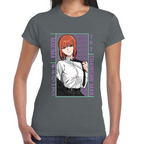 Playera Makima Chainsaw Man Algodón Premium #508
