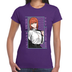 Playera Makima Chainsaw Man Algodón Premium #508