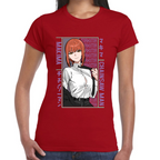 Playera Makima Chainsaw Man Algodón Premium #508