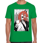 Playera Power Chainsaw Man Algodón Premium #510