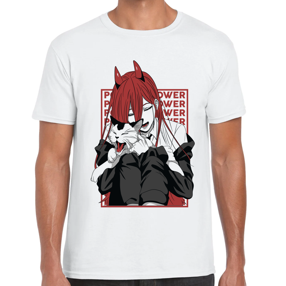Playera Power Chainsaw Man Algodón Premium #512