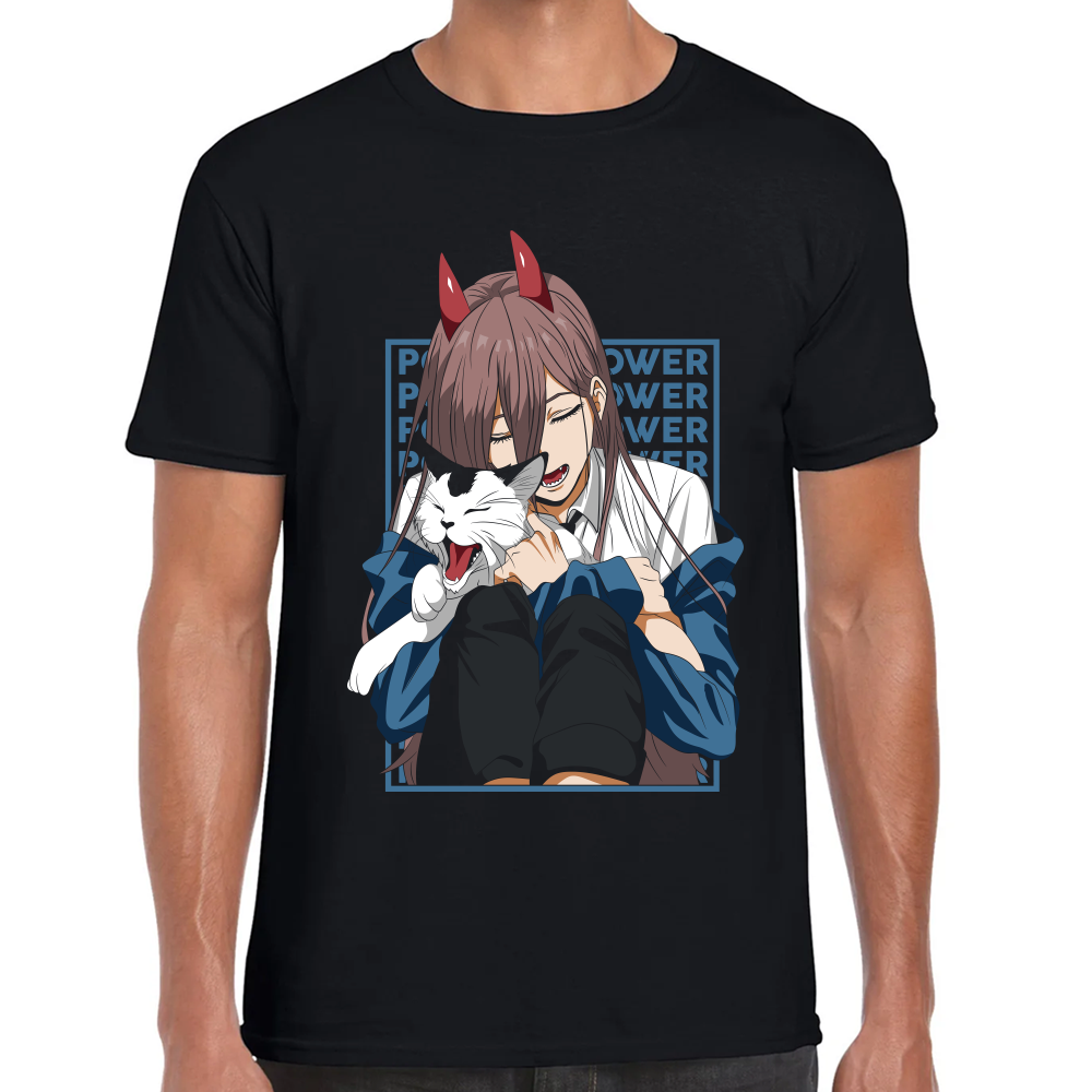 Playera Power Chainsaw Man Algodón Premium #513 Imagen principal del producto