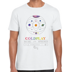 Playera Coldplay Algodón Premium #519