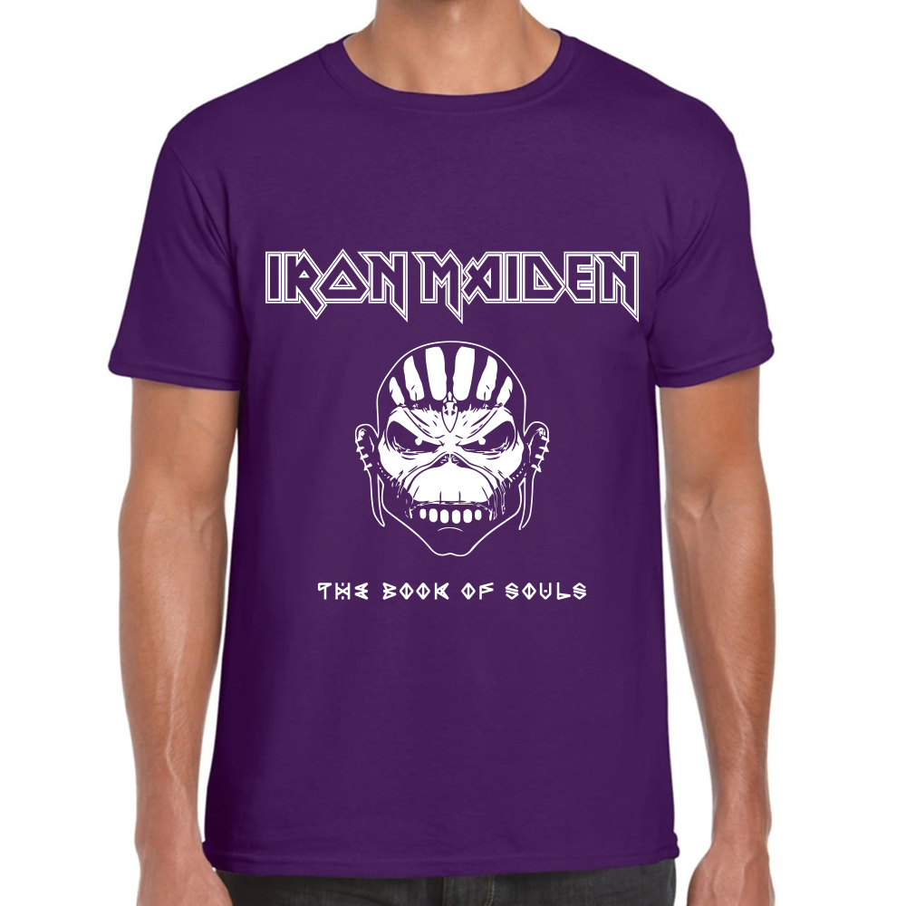 Playera Iron Maiden The Book of Souls Algodón Premium #523