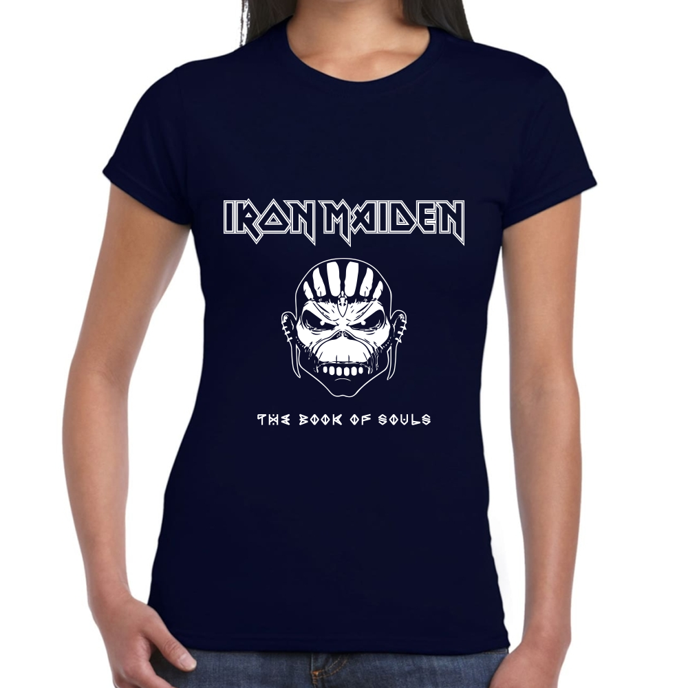 Playera Iron Maiden The Book of Souls Algodón Premium #523