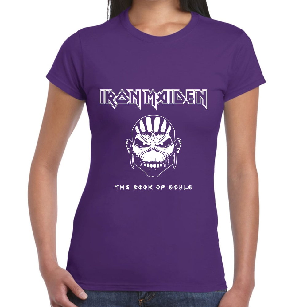 Playera Iron Maiden The Book of Souls Algodón Premium #523