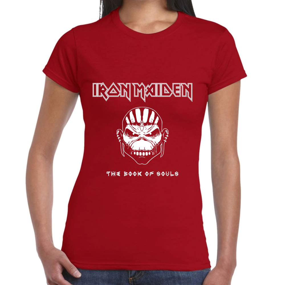 Playera Iron Maiden The Book of Souls Algodón Premium #523