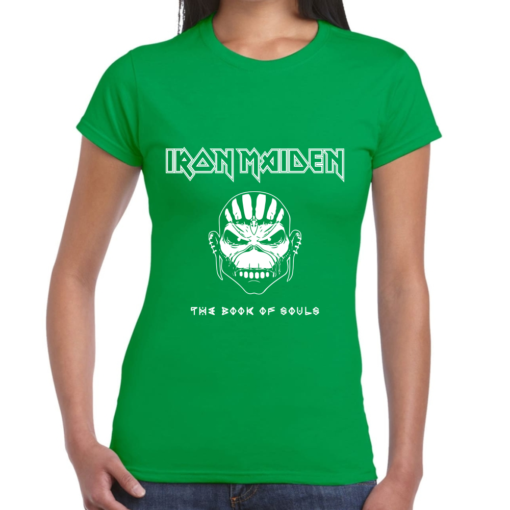 Playera Iron Maiden The Book of Souls Algodón Premium #523