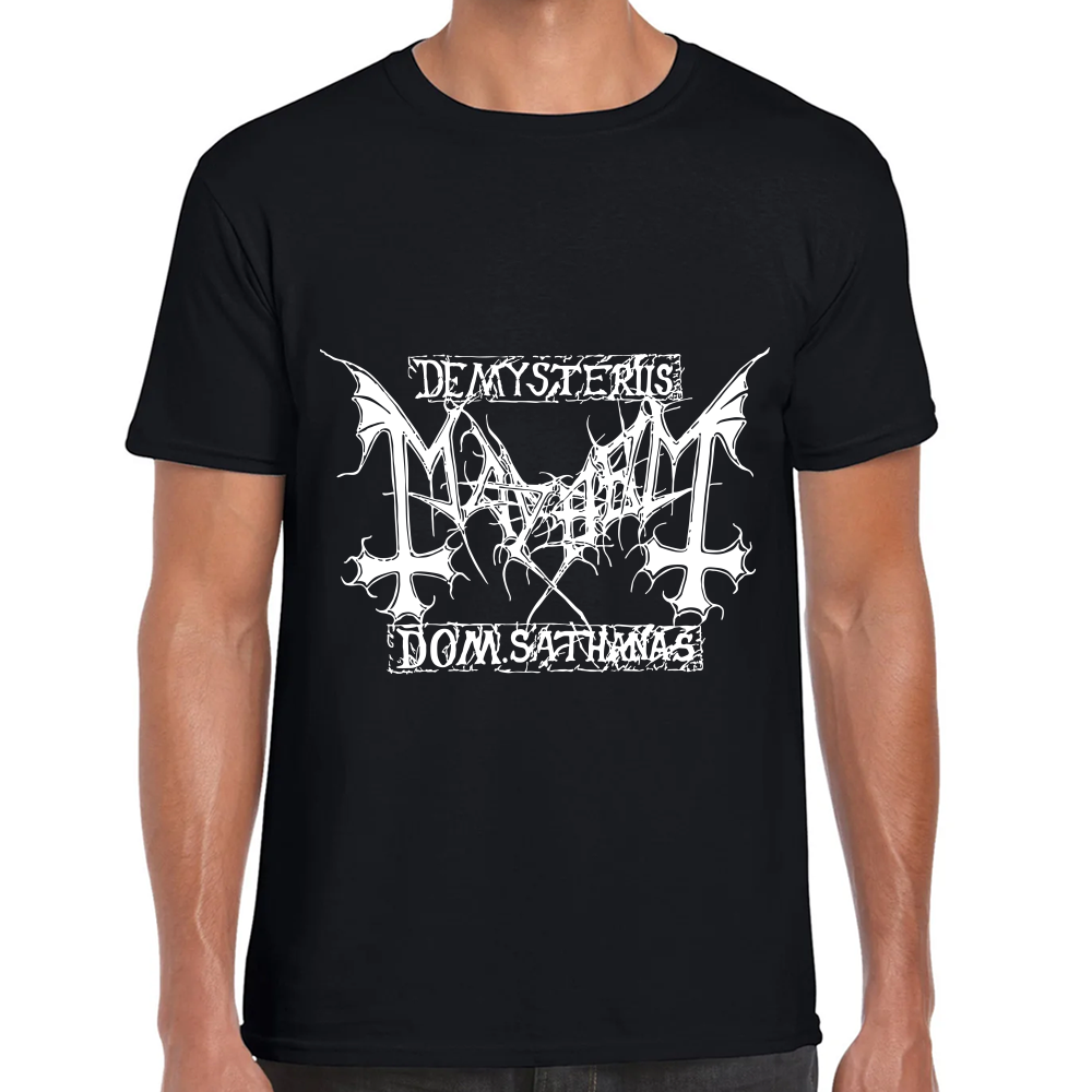 Playera Mayhem De Mysteriis Dom Sathanas Algodón Premium #527