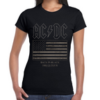 Playera AC/DC Back in Black Algodón Premium #528