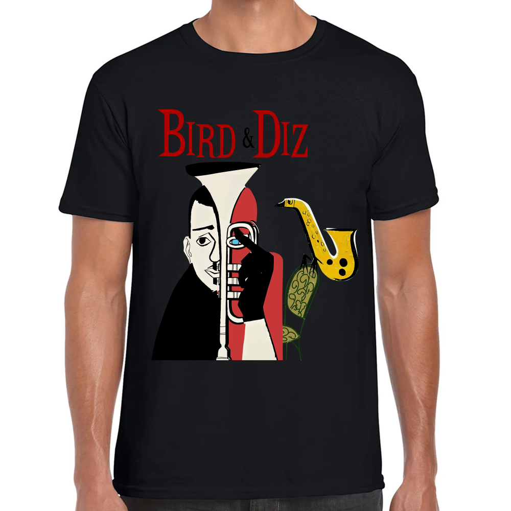 Playera Charlie Parker Bird and Diz Algodón Premium #530