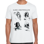 Playera Led Zeppelin Algodón Premium #532