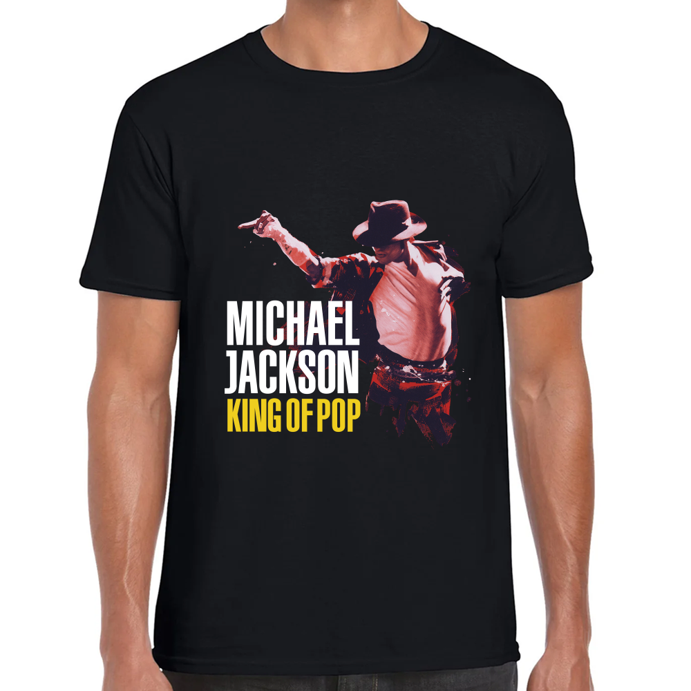 Playera Michael Jackson Algodón Premium #533 Imagen principal del producto