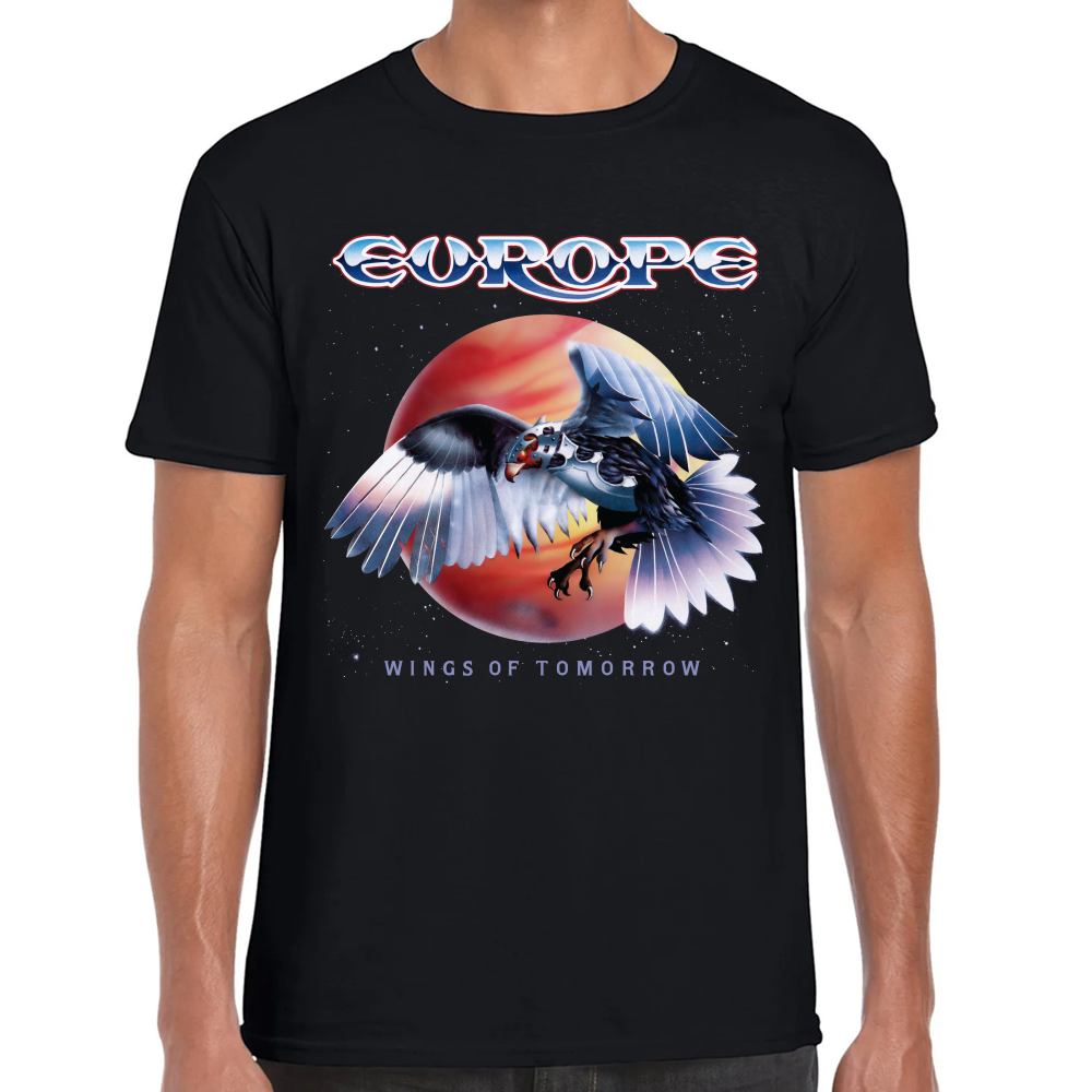 Playera Europe Wings of Tomorrow Algodón Premium #537