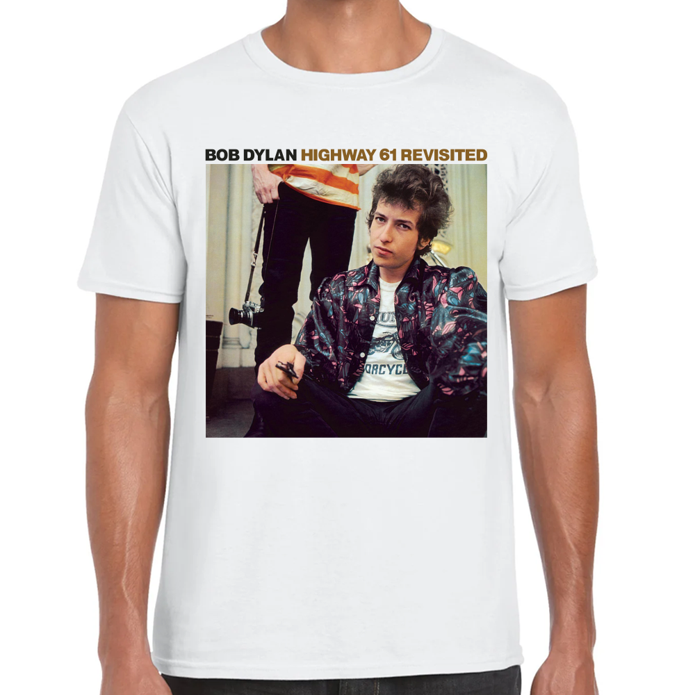 Playera Bob Dylan Highway 61 Revisited Algodón Premium #546 Imagen principal del producto