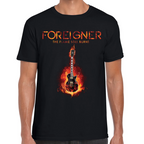 Playera Foreigner The Flame Still Burns Algodón Premium #547