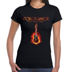 Playera Foreigner The Flame Still Burns Algodón Premium #547