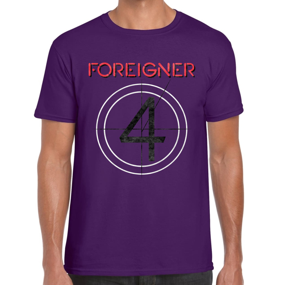 Playera Foreigner Break It Up Algodón Premium #548