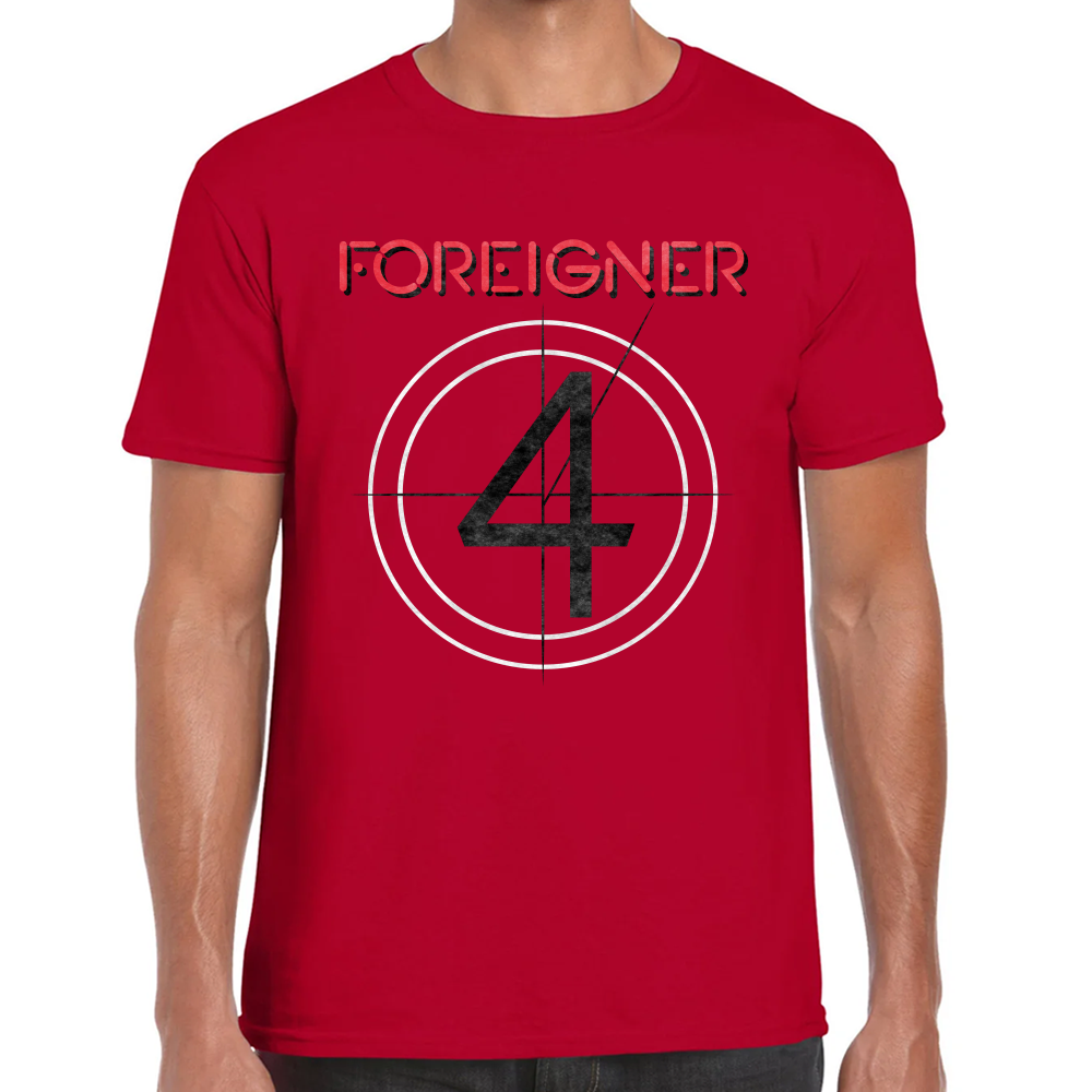 Playera Foreigner Break It Up Algodón Premium #548