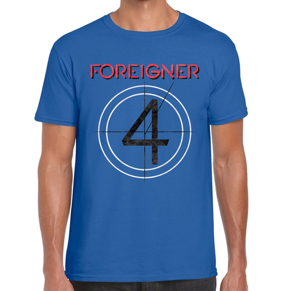 Playera Foreigner Break It Up Algodón Premium #548