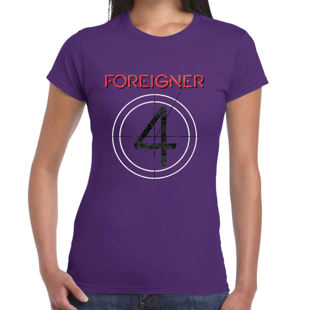 Playera Foreigner Break It Up Algodón Premium #548