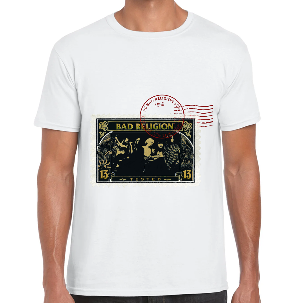 Playera Bad Religion Tested Algodón Premium #559