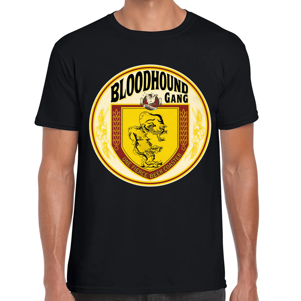 Playera Bloodhound Gang One Fierce Beer Coaster Algodón Premium #568