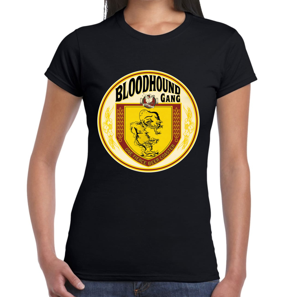 Playera Bloodhound Gang One Fierce Beer Coaster Algodón Premium #568