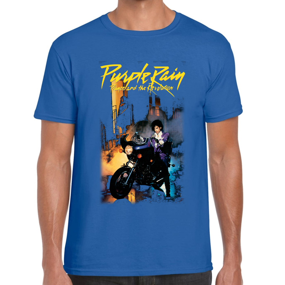 Playera Prince Purple Rain Algodón Premium #571