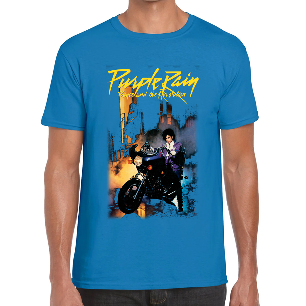 Playera Prince Purple Rain Algodón Premium #571