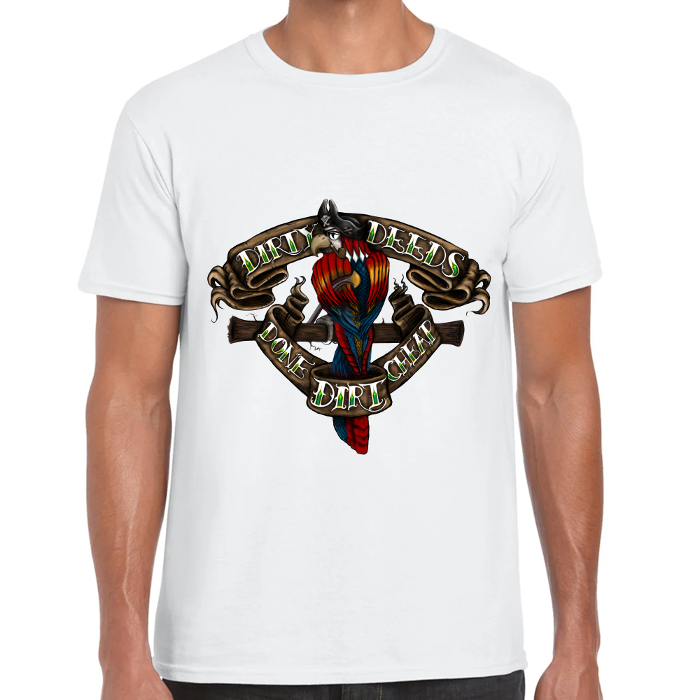 Playera AC/DC Dirty Deeds Done Dirt Cheap Algodón Premium #573 Imagen principal del producto