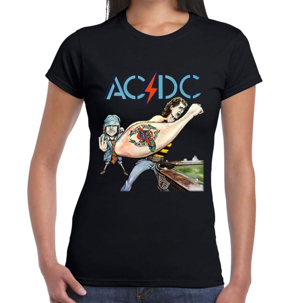 Playera AC/DC Dirty Deeds Done Dirt Cheap (Australian Version) Algodón Premium #574