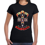 Playera Guns N Roses Appetite for Destruction Algodón Premium #575