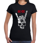 Playera AC/CD Hand Algodón Premium #576