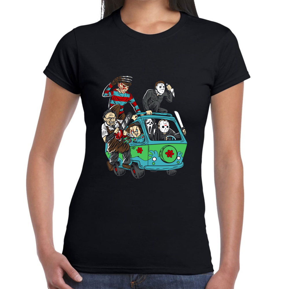 Playera La Combi del Terror Algodón Premium #578