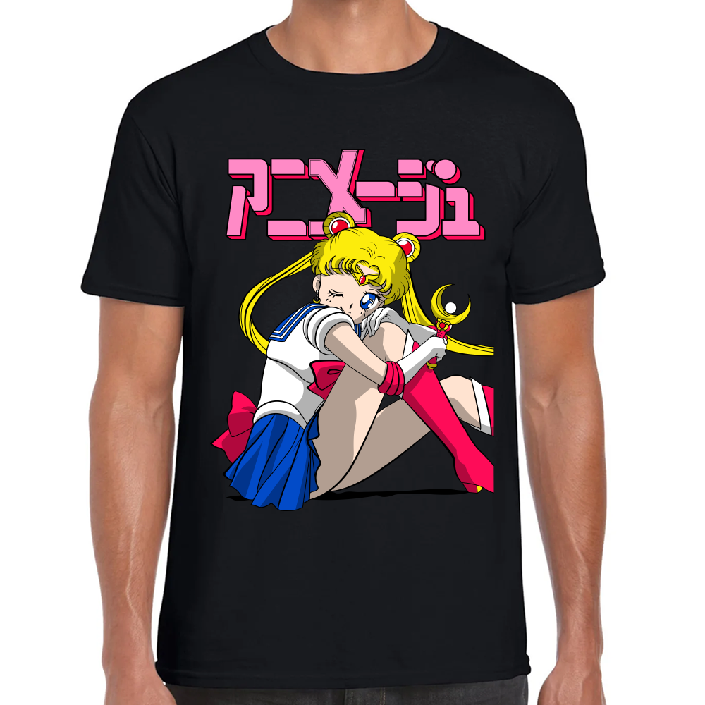 Playera Serena Tsukino Algodón Premium #580